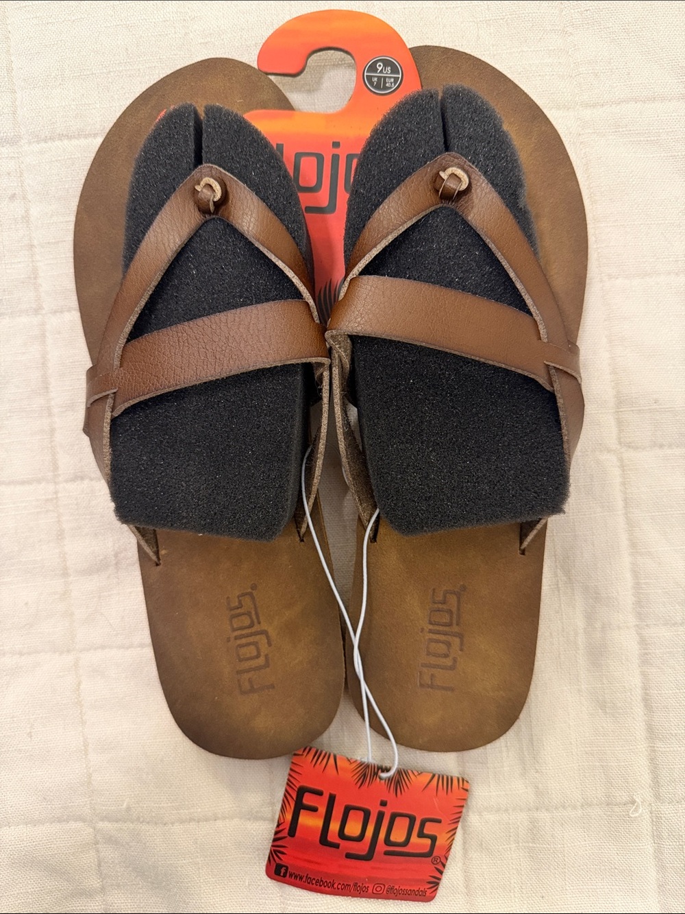 Flojos Women’s Brown Leather Sandals
